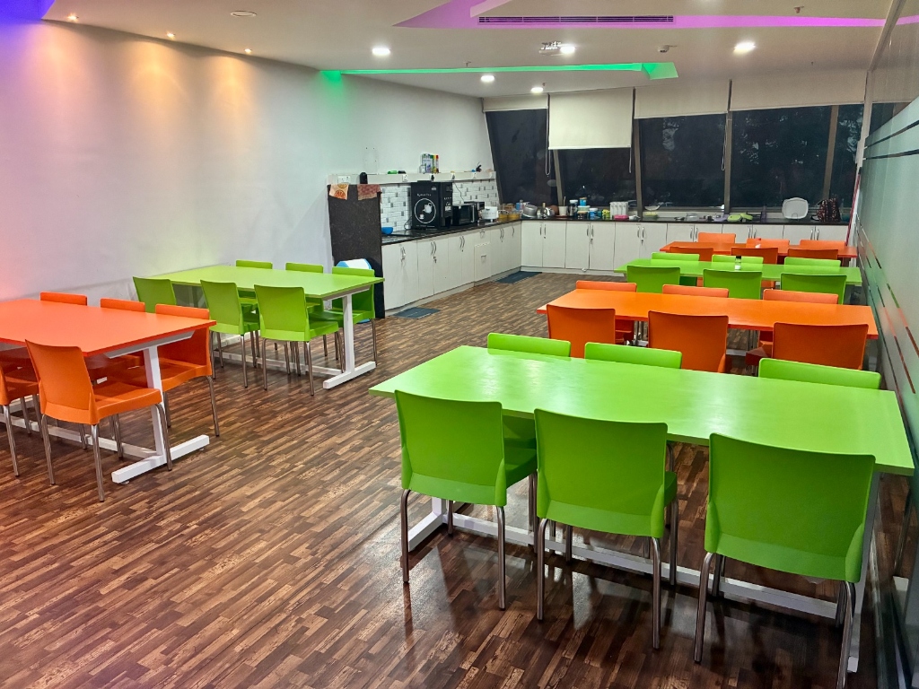 In-office cafe and coffee pantry area