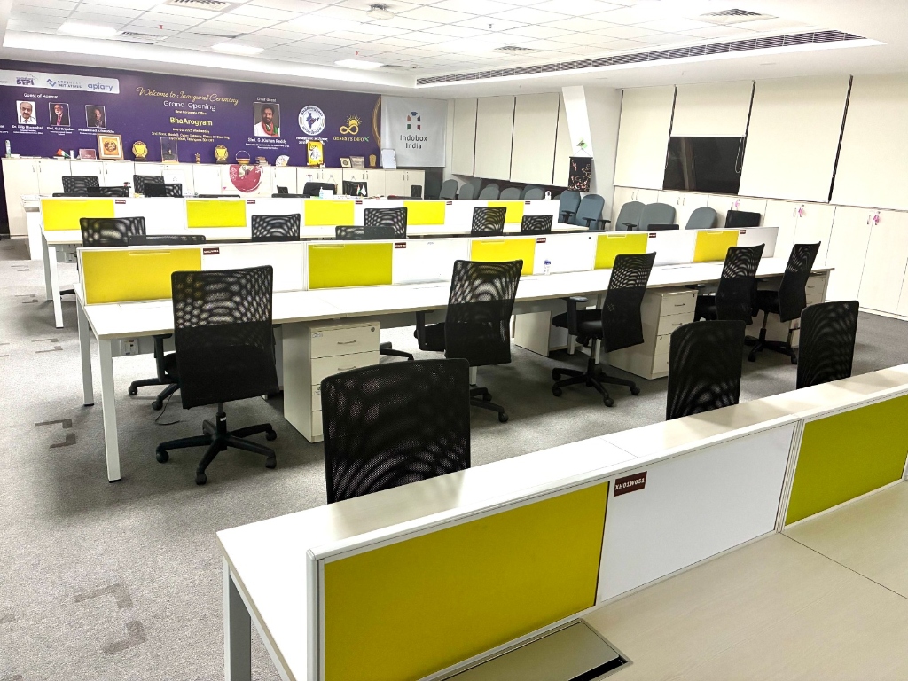 Workstation clusters with presentation dais